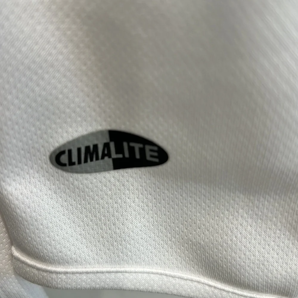 Adidas White zip Top - Picture 5 of 5